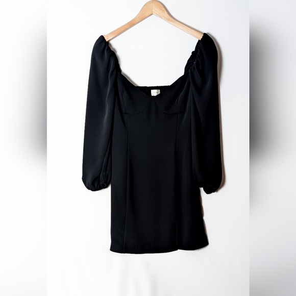 Aritzia Black Long Sleeve Dress - Picture 10 of 14